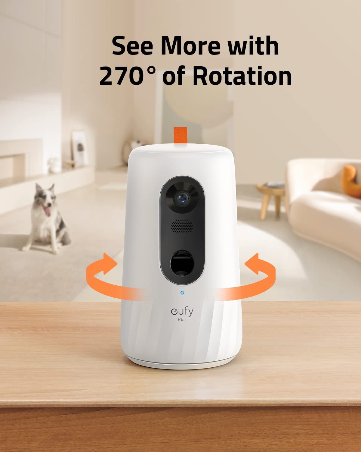 eufy D605 Treat Tossing Pet Camera (Open Box) - Gallery 8