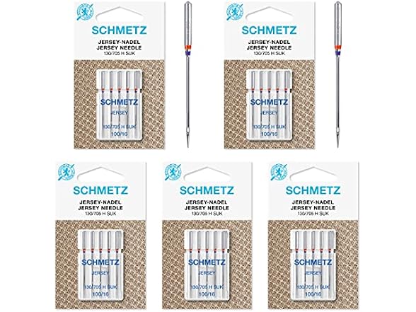 Schmetz Jersey Ball Point Needles 25-Pack