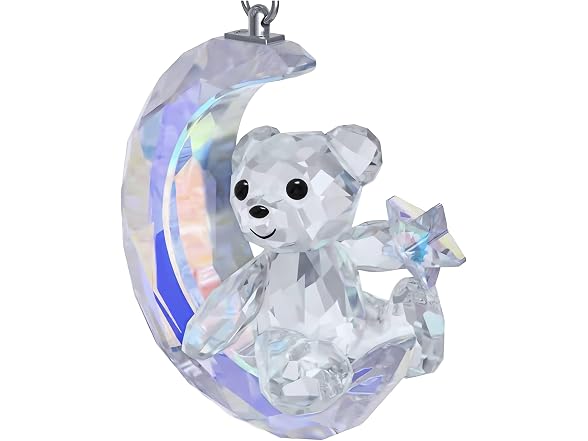 Swarovski Kris Bear Moon Ornament - Gallery 4