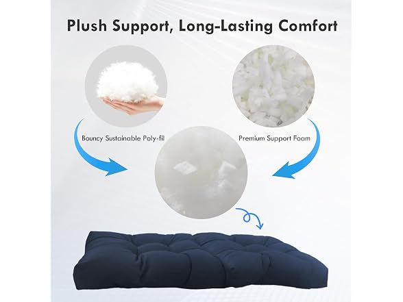PNP HWJIAJU High Back Chair Cushion