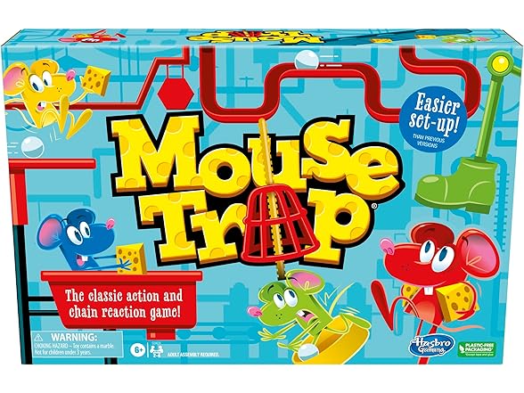 Hasbro Gaming Mouse Trap Board Game