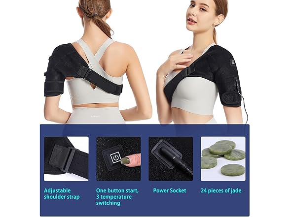 UMEBEAM shoulder heating pads