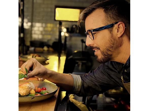 (NEW) Amazon Echo Frames Smart glasses - Round frames in Blue Tortoise
