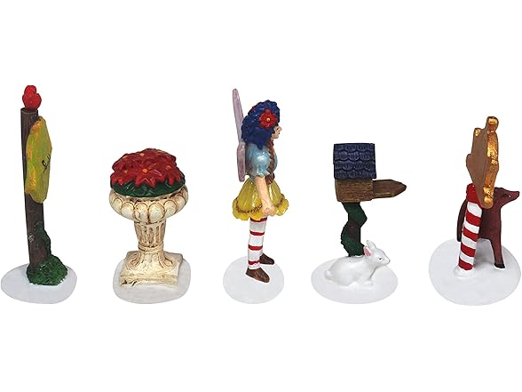 Top Treasures Set of 5 Fairytale Figurines