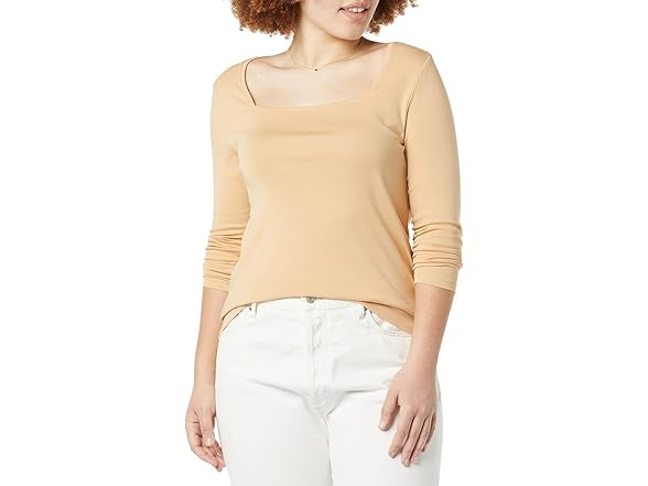 Amazon Essentials Women Slim-Fit Long T-Shirt