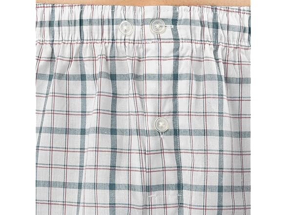 Natural/Green Plaid
