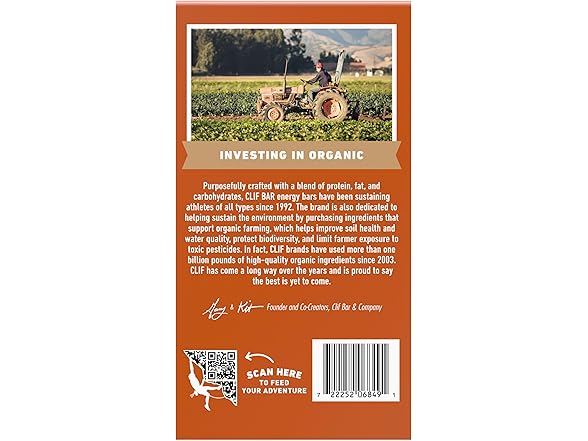 CLIF BAR - Energy Protein Bars - Crunchy Peanut Butter