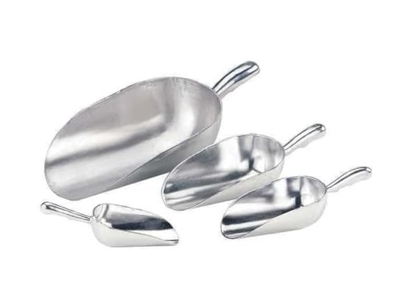 Crestware Aluminum Scoop,38 oz. AS38-1
