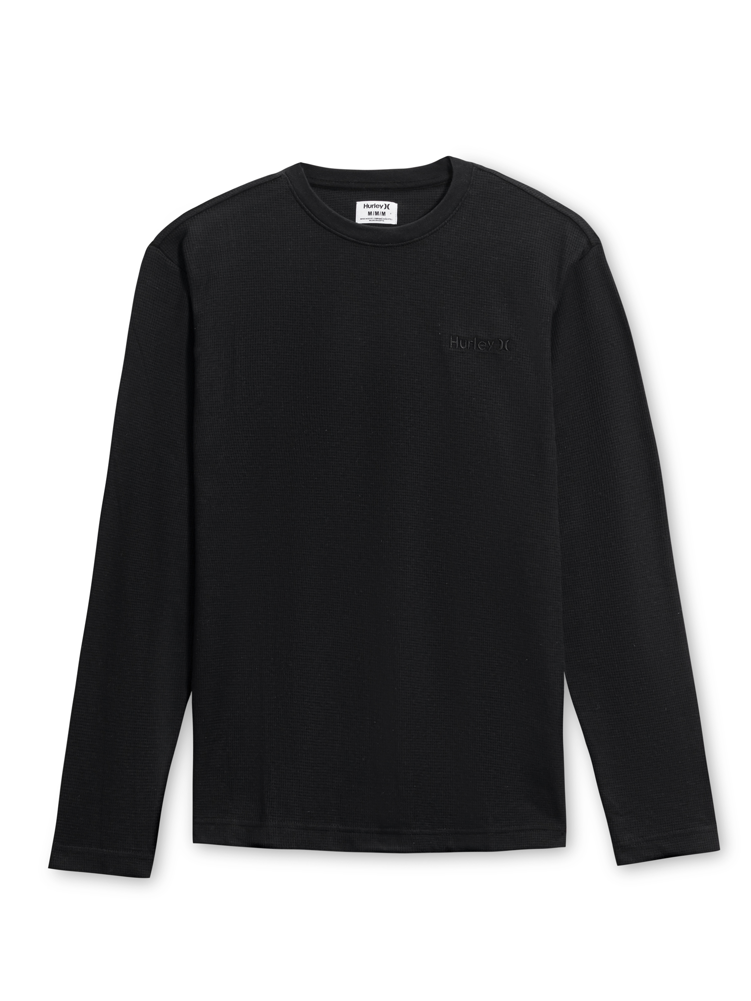 Hurley Men's Long Sleeve Thermal Crewneck - Gallery 6