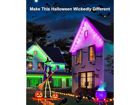 MuliVid 150Ft Permanent Outdoor Lights