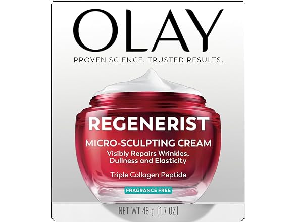 Olay Face Moisturizer, Regenerist Micro-Sculpting