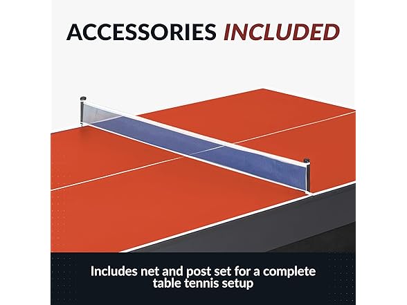 Hathaway 9 ft Quick Set Table Tennis Conversion Top