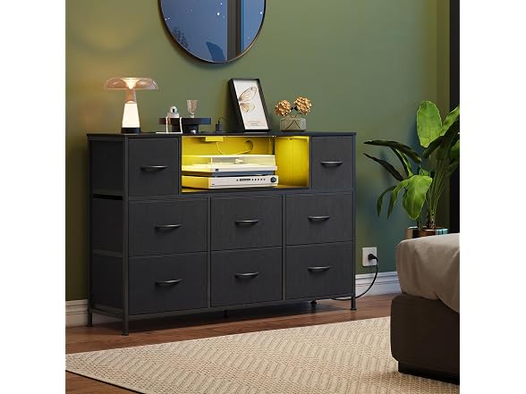 LED Dresser TV Stand for 55 Inch TV