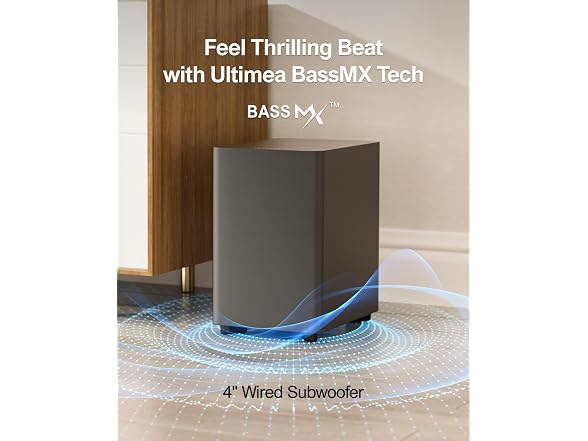 ULTIMEA 7.1ch Virtual Surround Sound Bar (Refurbished)