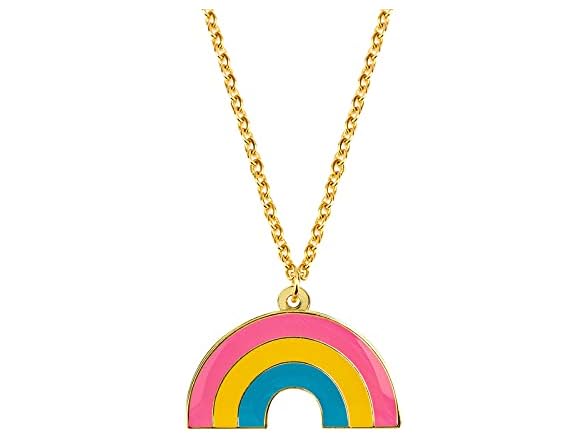 Bisexual Pride Rainbow Shape Necklace