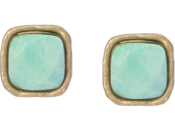 Robert Lee Morris Women Turquoise Stone Earrings - Gallery 2