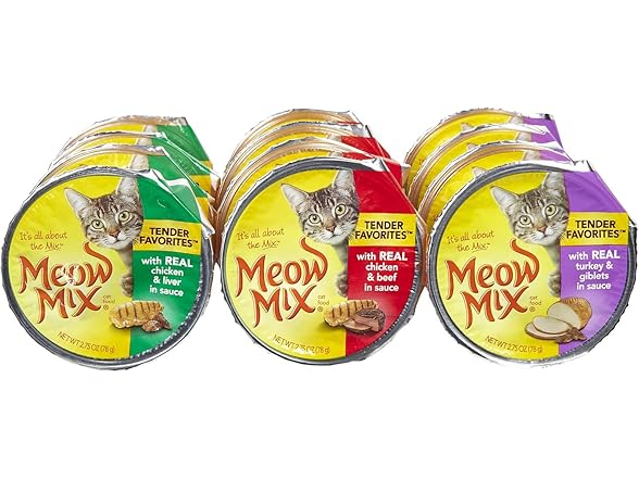 Meow Mix Market Select Cat Food, 12-Cups