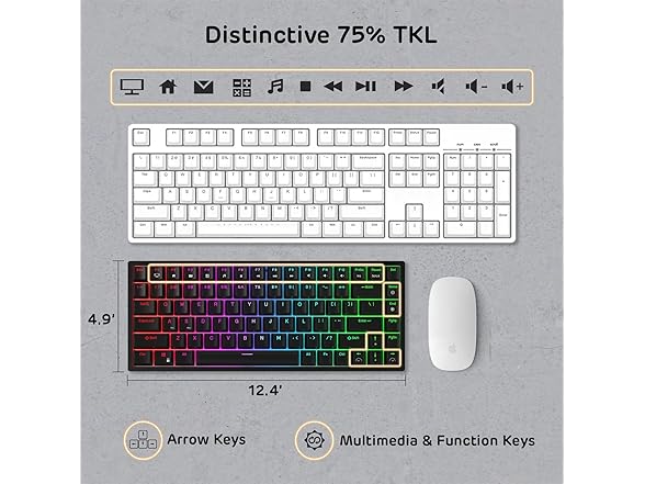 RK 84 Wired RGB Hot-Swappable Mechanical Keyboard