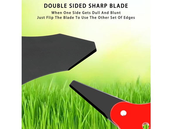 2Pcs 6-Steel Razors Trimmer