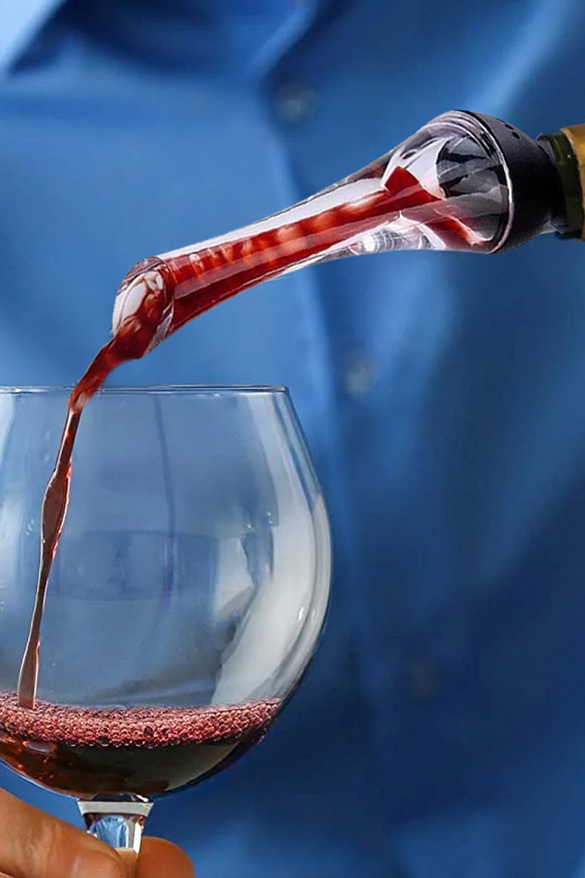2pk Wine Aerator Pourer & Decanter Spout - Gallery 8
