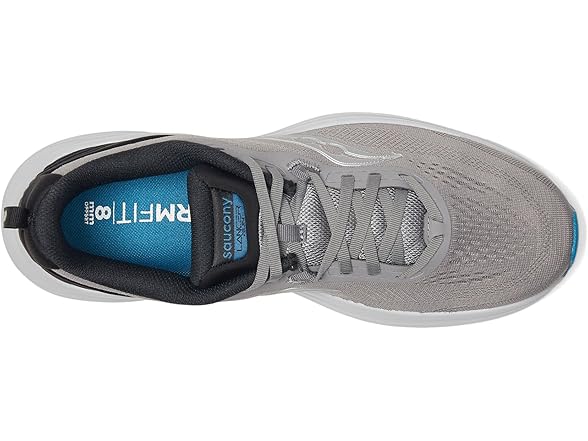 Mens Saucony Lancer Run Sneaker Cinder (11.5) (Open Box)