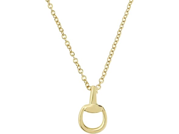 Steve Madden Women's Collegiate Link Pendant Neckl