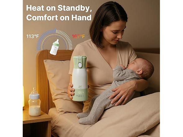 JDZ Portable Baby Bottle Warmer