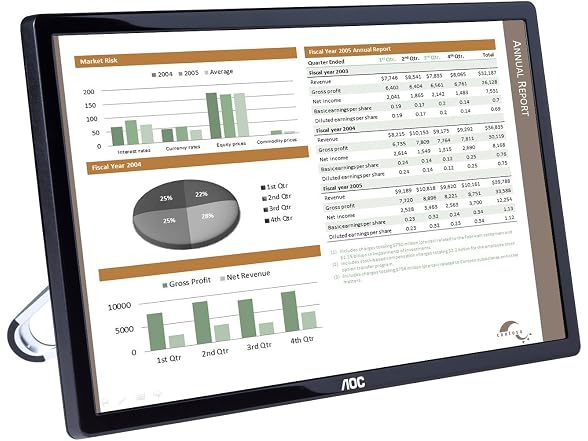 AOC E1659FWU-RB 16 AOC e1659Fwu 16-Inch Ultra Slim Po
