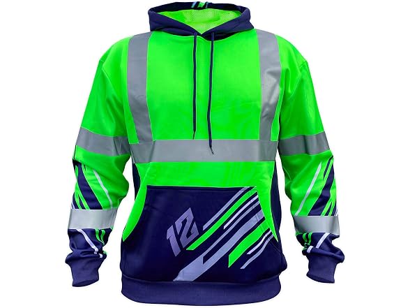 SafetyShirtz (S) Ss360 Seattle Work Safety Hoodie