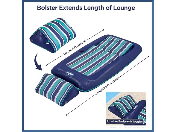 Aqua Premium Convertible Pool Float Lounge
