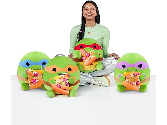 Snackles Ninja Turtles Raphael 14" Plush
