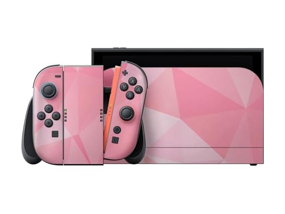 Razer Console Skin for Nintendo Switch 2 (Geometric Quartz Pink)