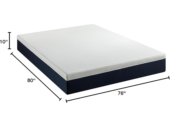 ZINUS 10" King Cooling Comfort Hybrid Mattress
