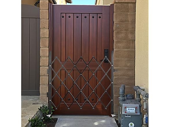 VEVOR Single Folding Security Gate, 48" H x 66" W