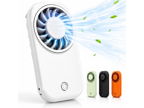 From left to right (White, Green, Black, Orange)