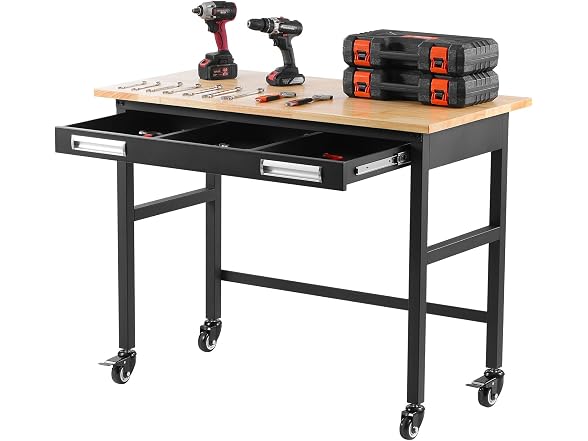 48-inch Workbench, 1500 lbs Load Capacity