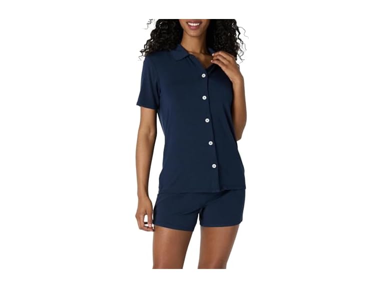 Amazon Essentials Women's Modal Pajama Set - Gallery 13