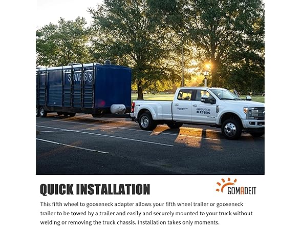 Gooseneck Adapter Hitch 2085295 Kingpin