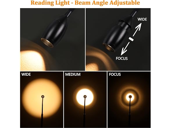 Reading Floor Lamp, 72" Tall LED