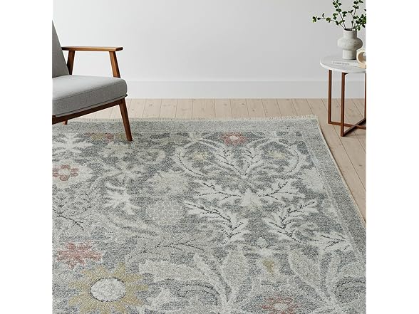 Gertmenian Botanica Rug 5x7 Shauna Blue