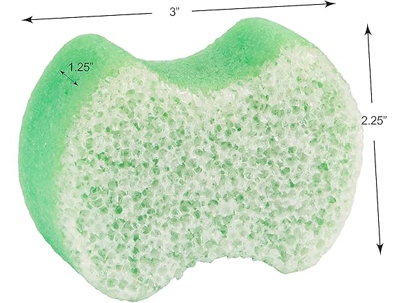 Spongables Pedi Scrub Foot Green Apple