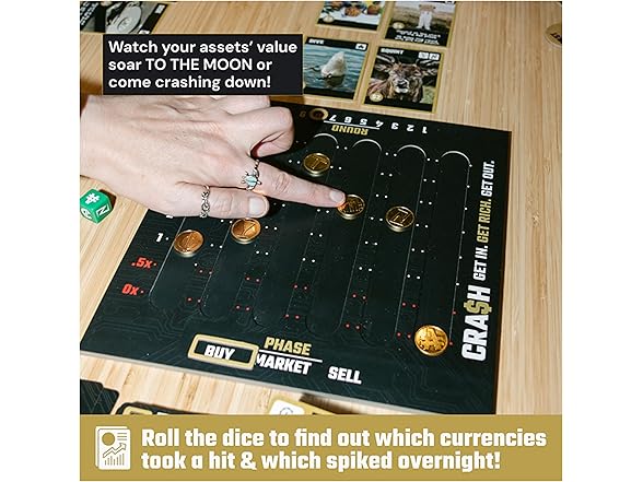 The Crypto Currency Family Strategy Game