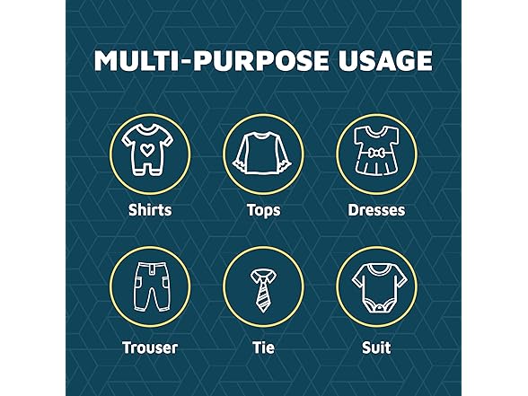 Natural Color Wooden Kids Hangers 20 Pack