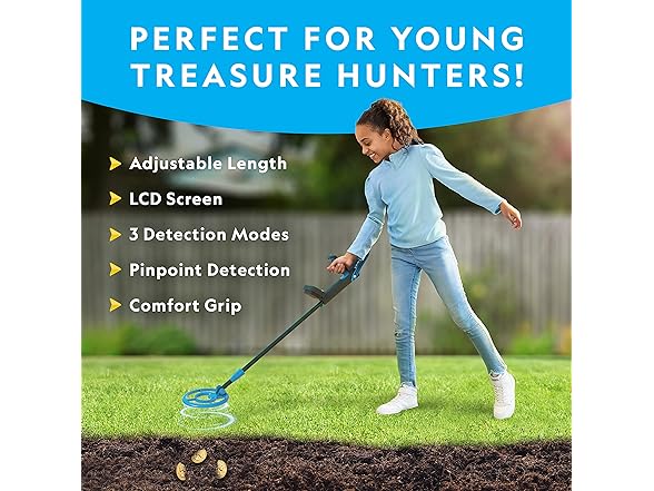 NATIONAL GEOGRAPHIC Metal Detector for Kids
