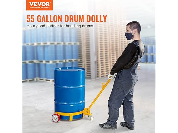 VEVOR 55 Gallon Drum Dolly