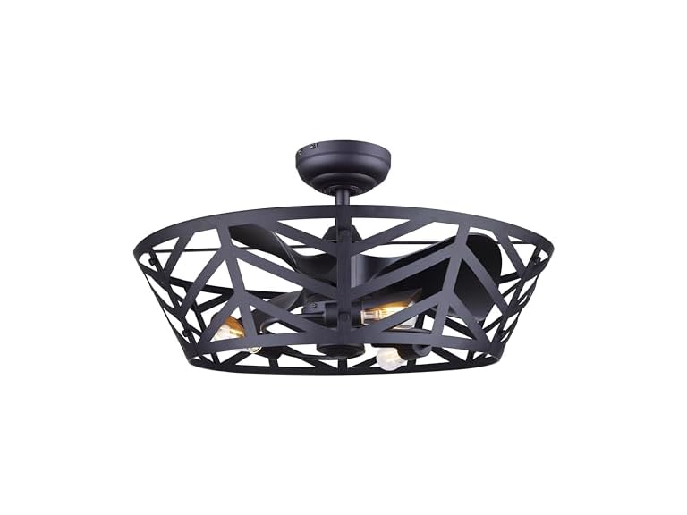 Canarm CF24MAU3BK Ceiling Fan - 24" Matte Black (Open Box)