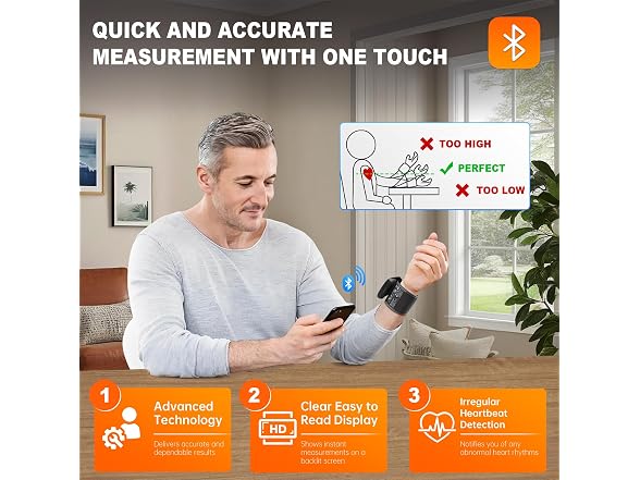 Bluetooth Blood Pressure Monitor