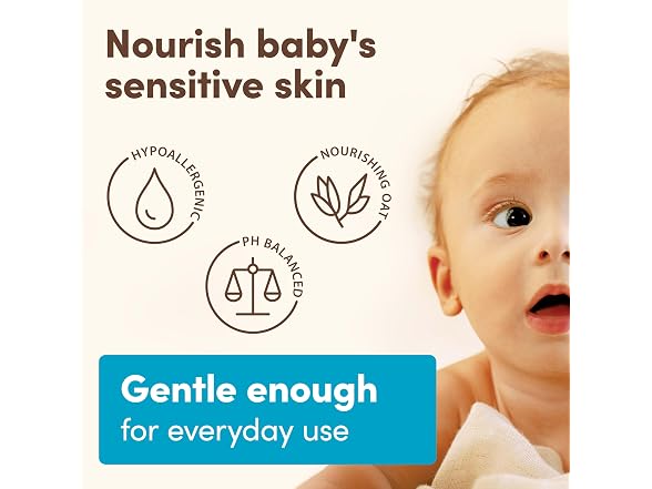 Aveeno Baby Daily Moisture Gentle Body Wash & Shampoo