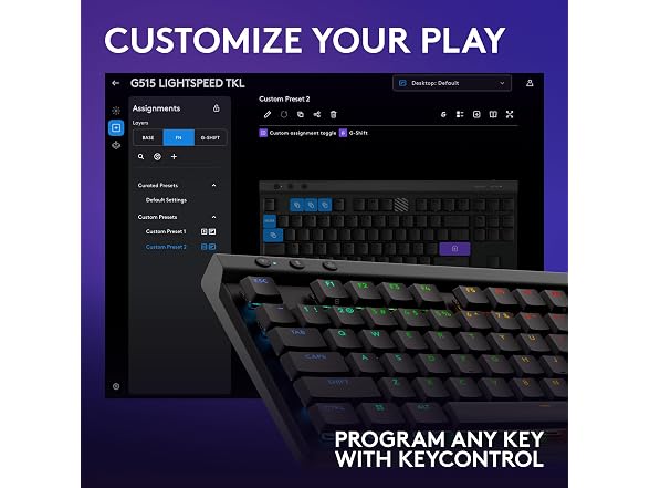 Logitech G515 Lightspeed Wireless Gaming Keyboard