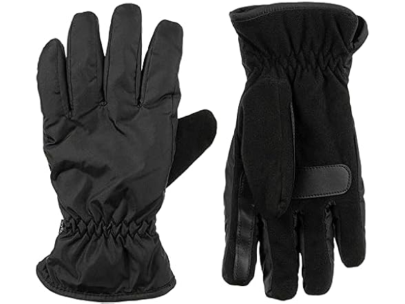 Isotoner Men (M) Sleek Heat Touch Screen Gloves